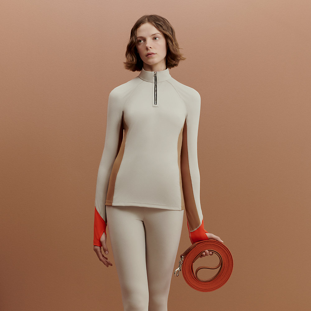 トップス HERMES RYTHMES long sleeve T shirt M stretching-long-sleeve-t-shirt